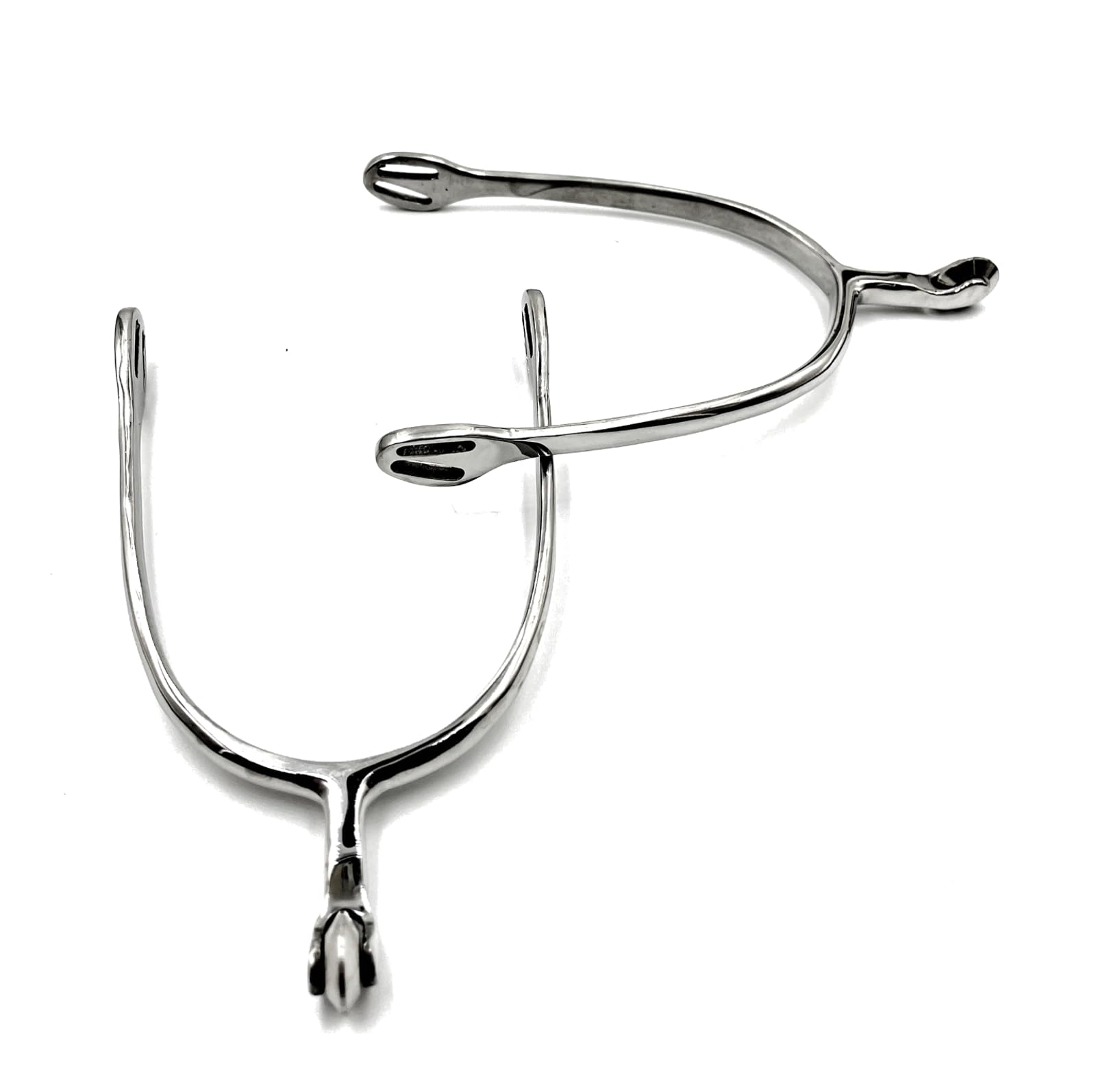 ES1055 ErgoSpur Radsporen UFO Rad Reitsporen Reiten Sporen Spur hochwertiger Edelstahl (Herren 40 mm)