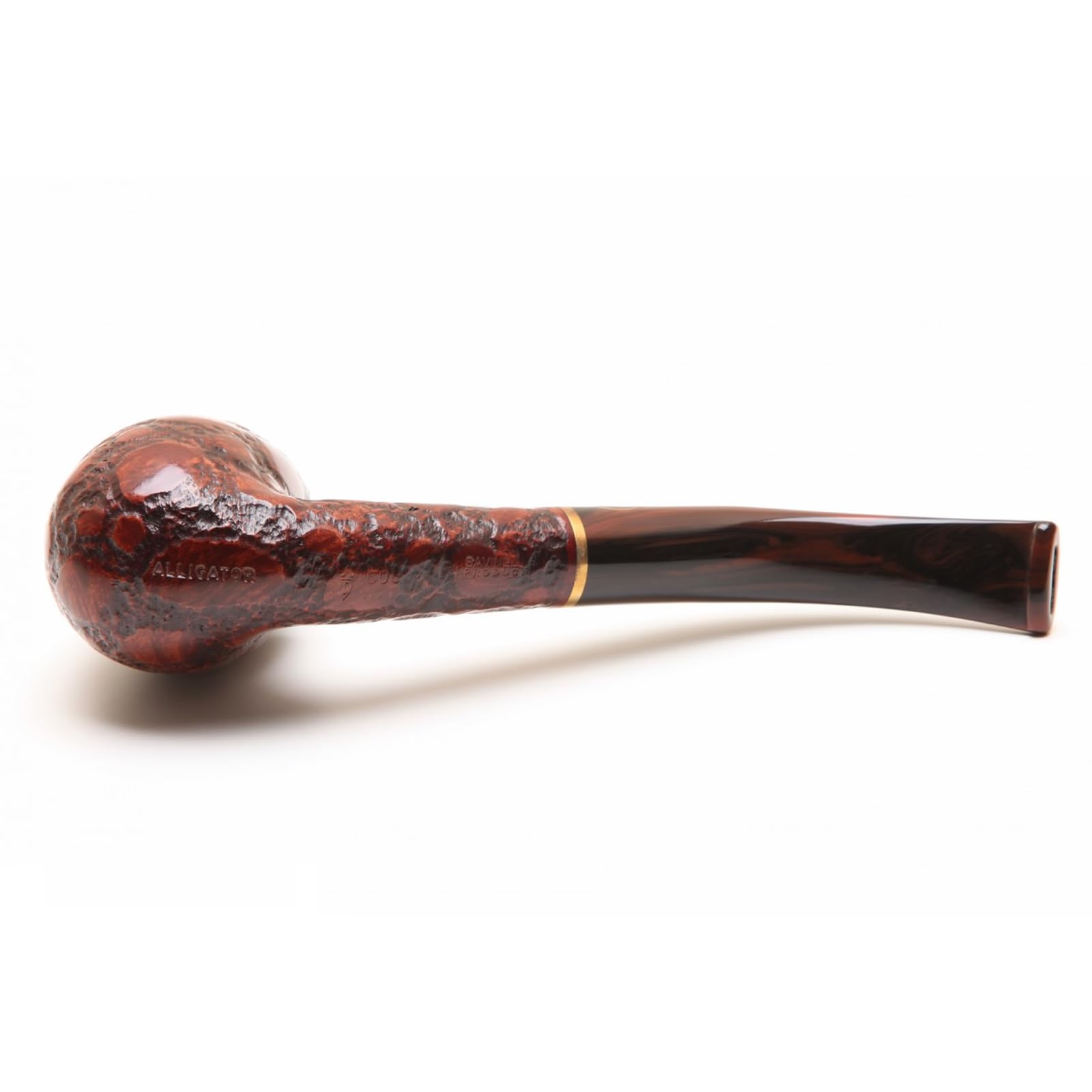 Amazon.com: Savinelli Alligator Brown 606 Tobacco Pipe… : Health & Household