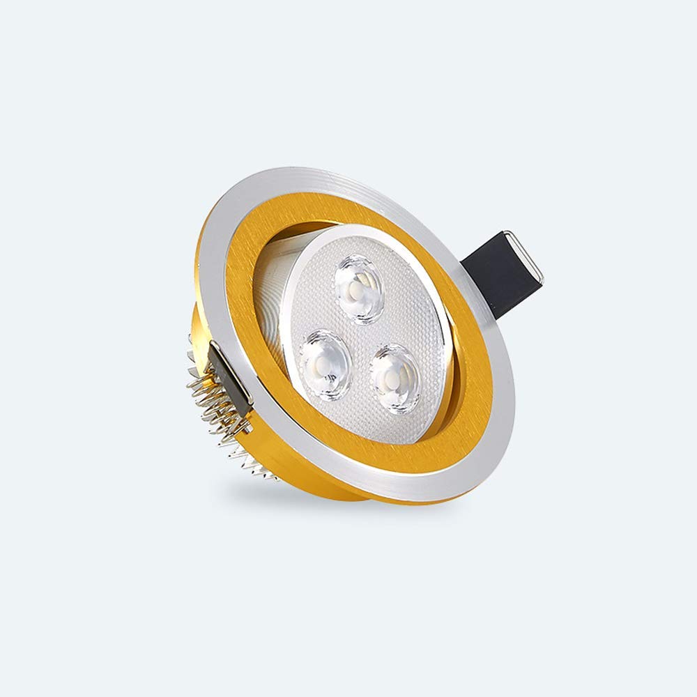 Spotlight encastré LED 3W-7W pour plafond de cuisine et hall