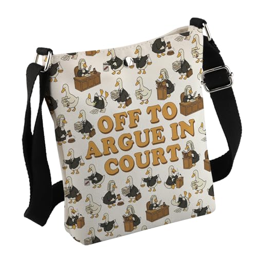 Sac oie amusant pour avocat avec bandoulière confort et design insolite