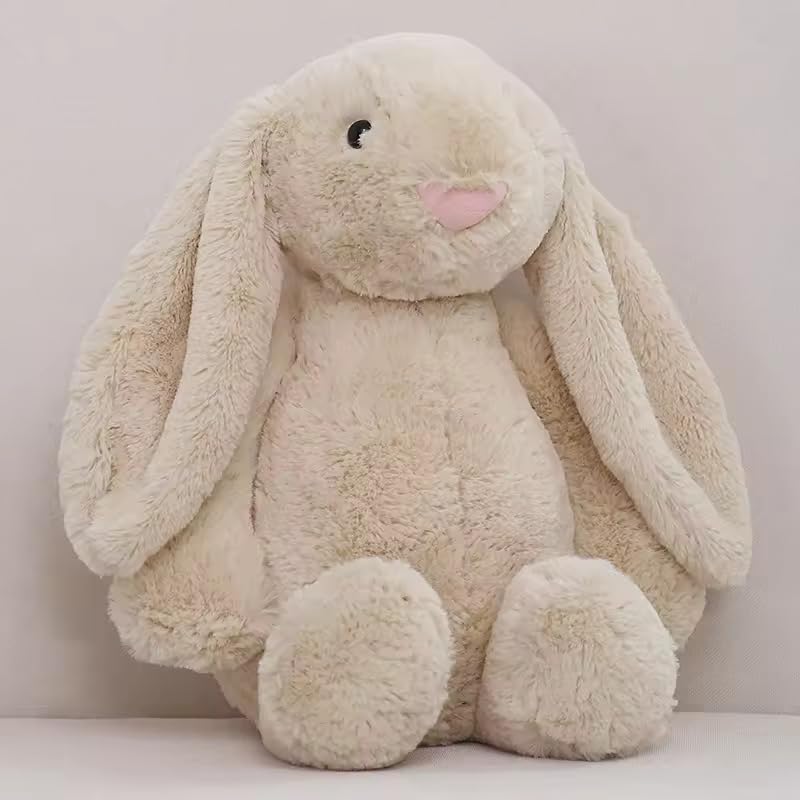 Image of Soft Toy Bunni for Girls /Kids | Huggable Rabbit with Long Ears | Soft Stuffed Plush Animal Cute Toy Ideal Gift for Birthdays & Special Occasions for Couple (Brown) (35 cm)
