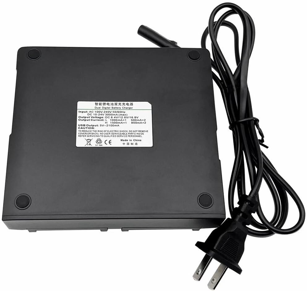 New Dual Charger with LCD Screen for SOKKIA BDC58 BT-L2 BDC46B BDC70 Battery