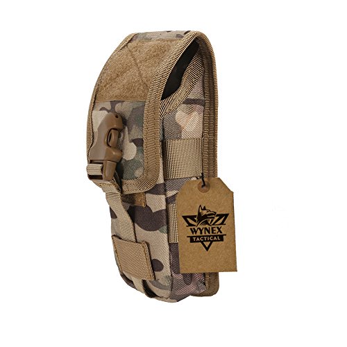 WYNEX Funda para teléfono móvil, táctica, para Smartphone, EDC, Funda para teléfono móvil,Accesorio para cinturón, Compatible con la...