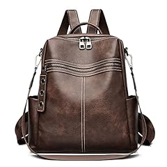 Faux Leather Dark Coffee