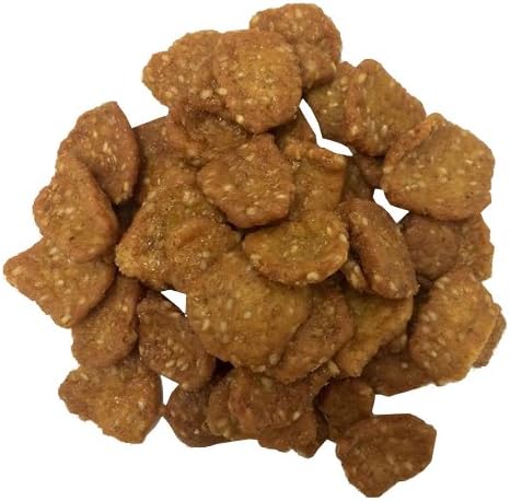 Honey Roasted Sesame Chips, Crunchy, Sweet, Salty Treat for Snacking or Pub Mix, Non-GMO, Kosher - 80 ounces