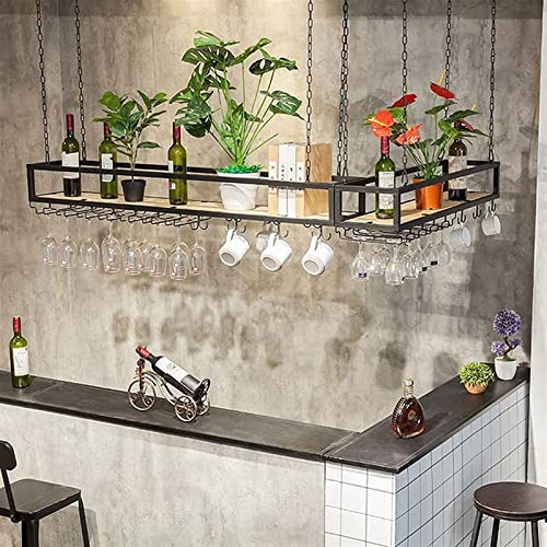 Support de verre à vin à l'envers avec garde-corps anti-chute - 4