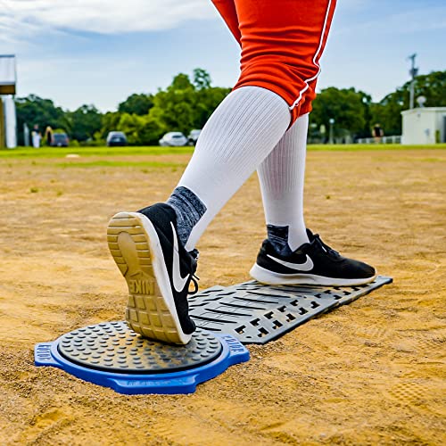 Rotor System Usa Power Batting System Combo - Baseball Batting Trainer Great For Practices - Portable Swing Training Station Quickly Improves Form - Harder Hits For Junior & Youth Softball & T-Ball #TOP3