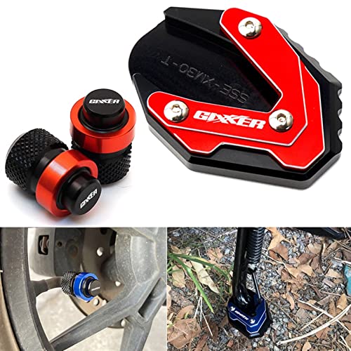 Support Latéral CNC Suzuki GIXXER SF250 Elargisseur Haute Précision et Bouchons