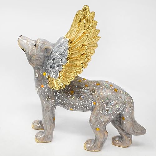 Fengshui Décoration Sky Wolf pour Harmoniser la Maison et Chasser le Stress - 4
