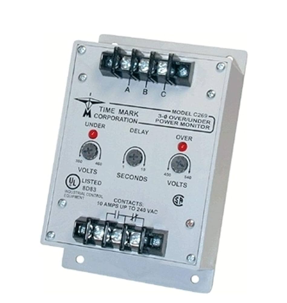Time Mark C269 Three Phase Monitor: Amazon.com: Industrial