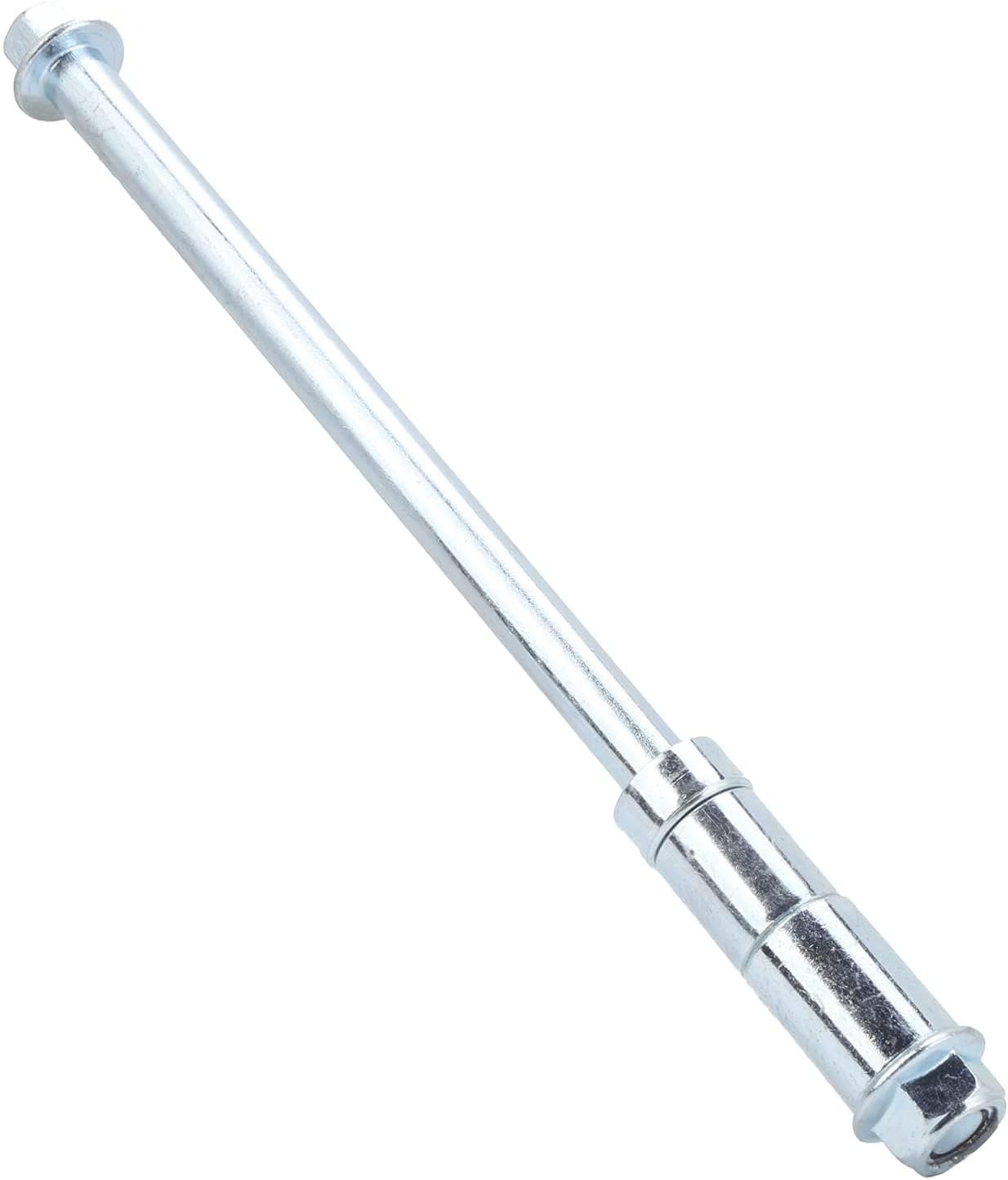 Essieu avant et arrière avec bague de 12 mm, 190 mm, 5 mm, 20 mm, 30 mm - Convient pour moto tout-terrain, cyclomoteur, scooter, quad, VTT, mini vélo
