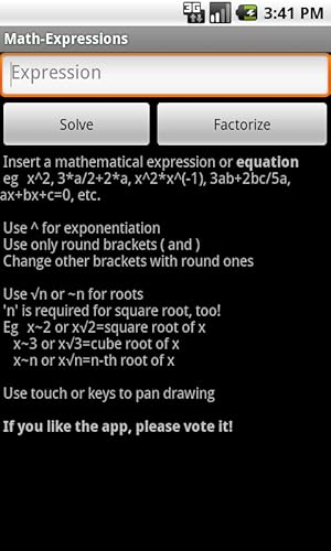 Expressions and Equations