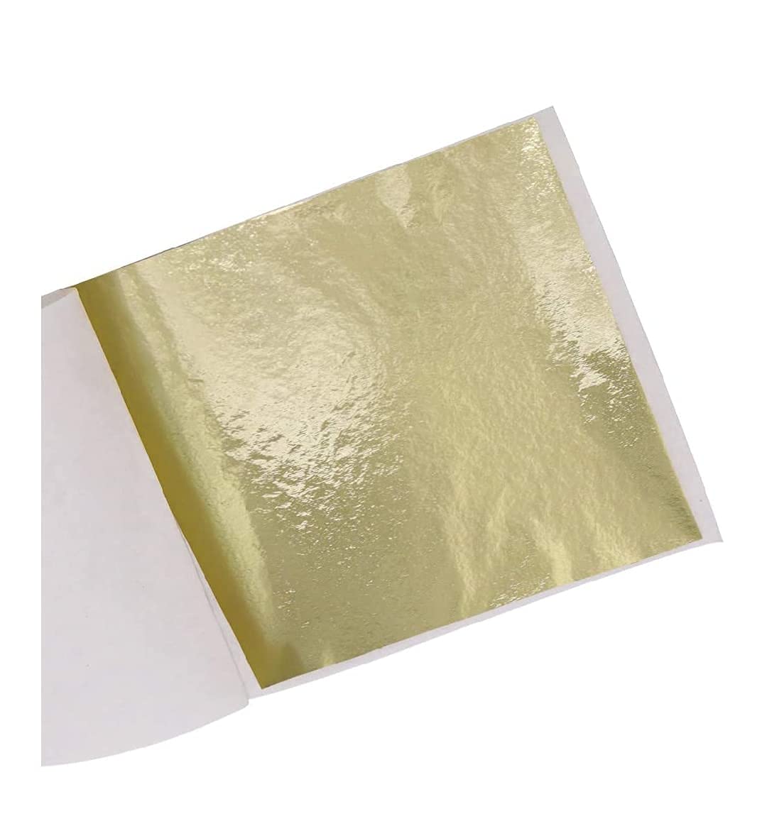 Gold Leaf 25PCS Metallic Antique Champagne Leaf FOILS Sheets for Gliding,Painting Art,Crafting,Home Decoration,Furniture,FRAMS,Art and Crafts,Resin,Slim,DIYS,Abstract,ETC-image-32