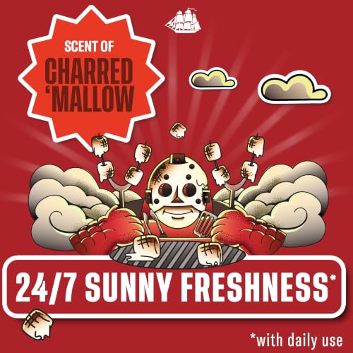 Image of Old Spice Aluminum Free Deodorant for Men, Summerdudes, 24 /7 Odor Protection w /Daily Use, 24 /7 Sunny Freshness & Long Lasting Scent, Smooth Glide, Serial Griller with Charred Marshmallow Scent, 3.0 oz