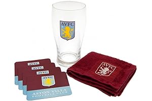Aston Villa Etched Glass Set