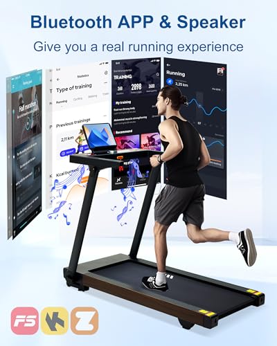 Image of Auto Incline BORGUSI Treadmill, Heavy Duty Treadmill for Home, Wide Belt