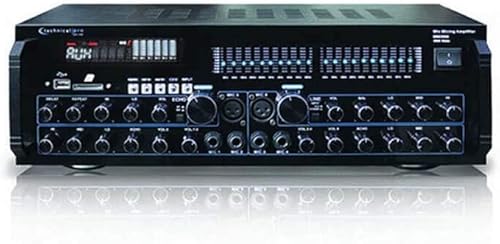 Technical Pro MM3000 amplificadory mezclador para karaoke impulsado por BlueTooth, SD, USB