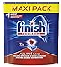 Finish All in 1 Max Pastiglie Lavastoviglie, 72 Capsule Lavastoviglie, Pastiglie per Lavastoviglie, Pulizia Efficace ad Ogni Lavaggio