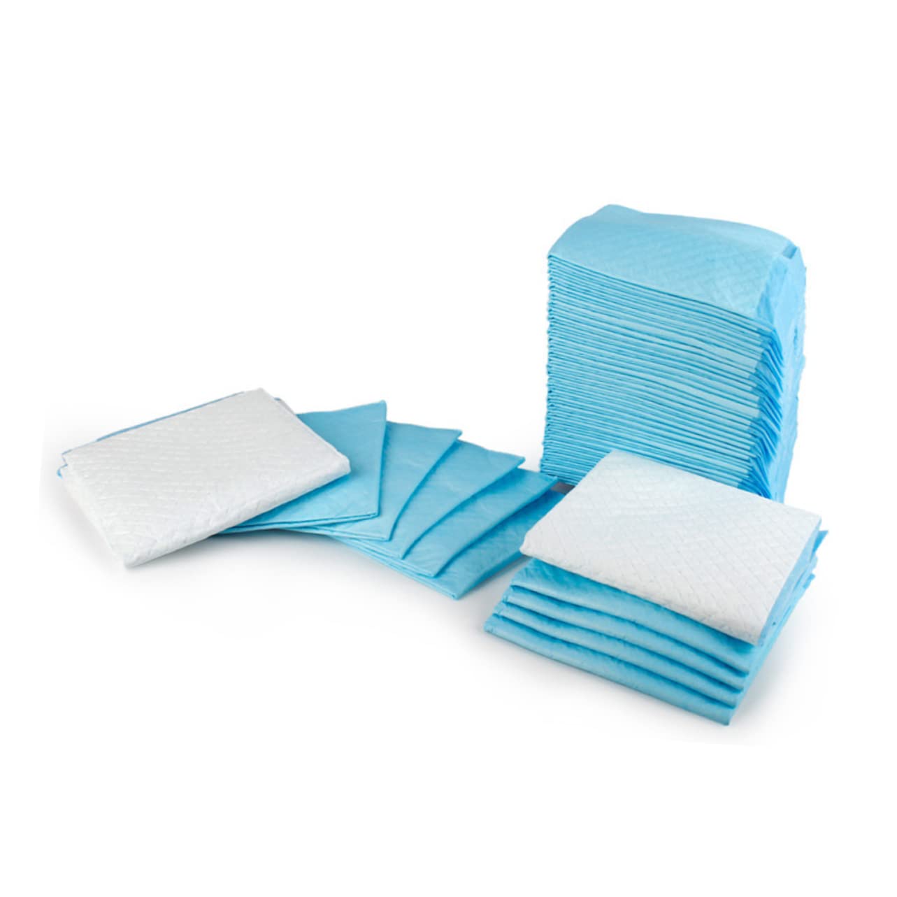 Tappetino Assorbente Spesso per Addestramento Cani e Cuccioli 33x45 Cm 100 Unitá Confezione