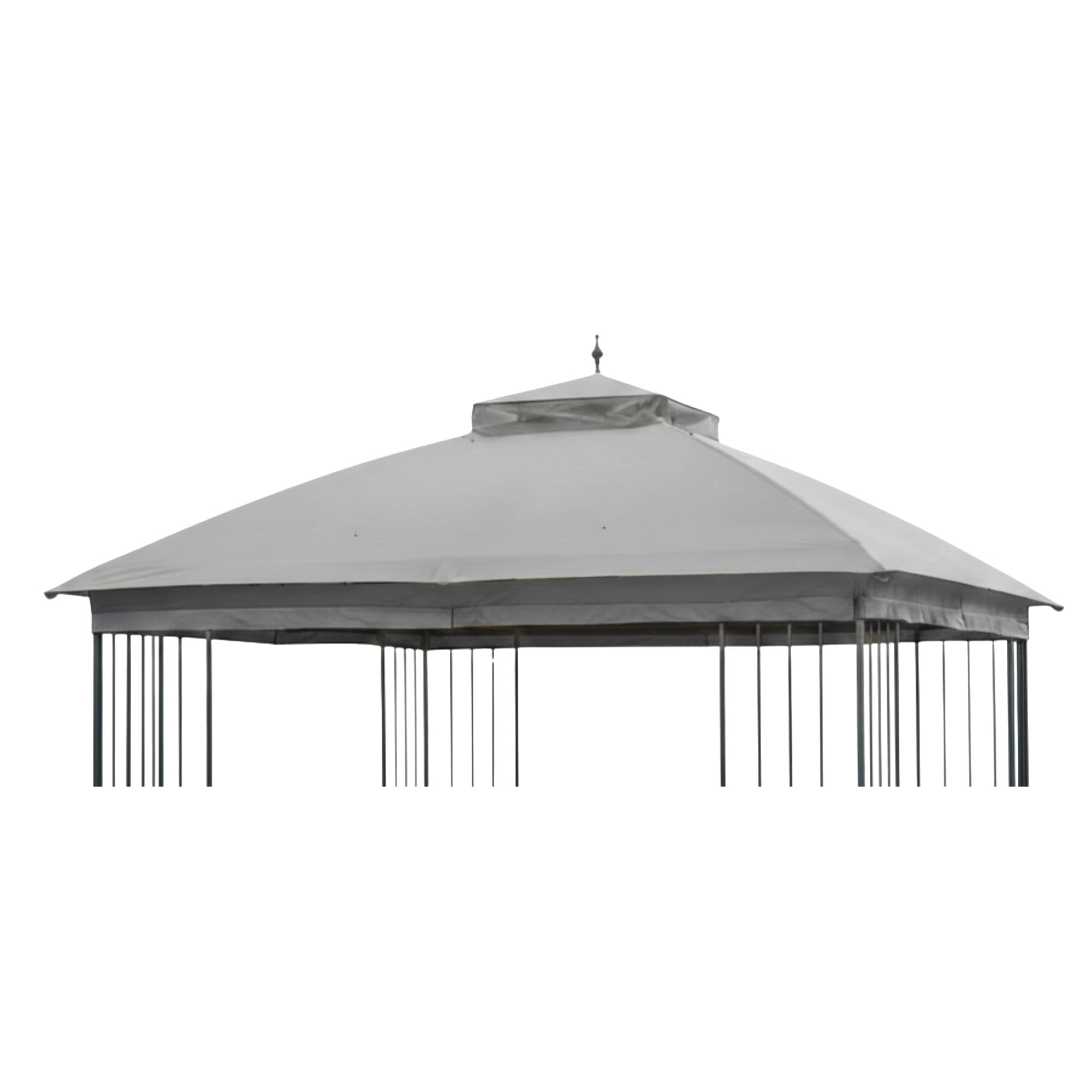 Garden Winds Reinforced Replacement Canopy Top Cover Compatible with The TPGAZ9116A, TPGAZ9116B, TPGAZ9116 Style Selections Stratford 10' x 10' Gazebo - Classic Stone, Riplock 350-image-10
