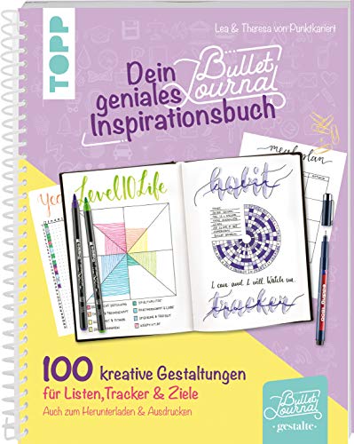 Télécharger Dein geniales Bullet-Journal-Inspirationsbuch: 100 kreative Gestaltungen für fertige Seiten, Listen PDF