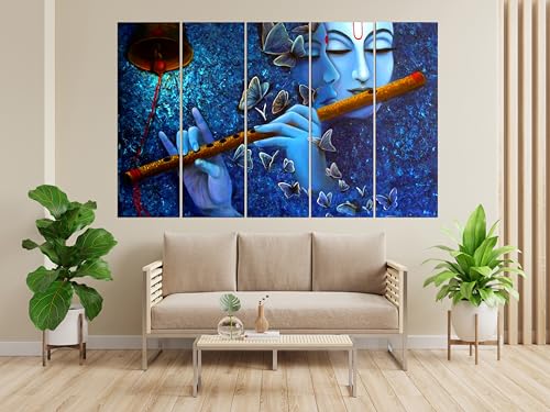 KYARA ARTS Wood Framed Painting Wall Decor wall painting with frame (50 x 30 inch 501, Multicolor )