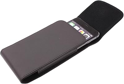 Case Belt Clip Leather Holster Cover Pouch Vertical Compatible with Lively Jitterbug Smart3