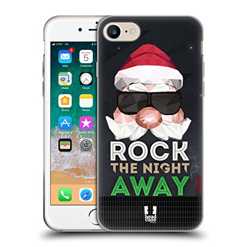 Coque en Gel iPhone 8 MagSafe Antichoc Militaire Protection de Noël Jingle Bell