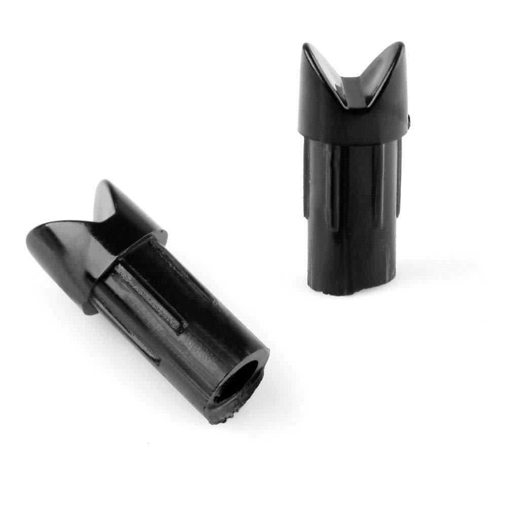 50 Encoches En Demi-lune Pour Flèches D'arbalète – Diamètre 7,6 Mm – Plastique Résistant – Lot De 50 Pièces