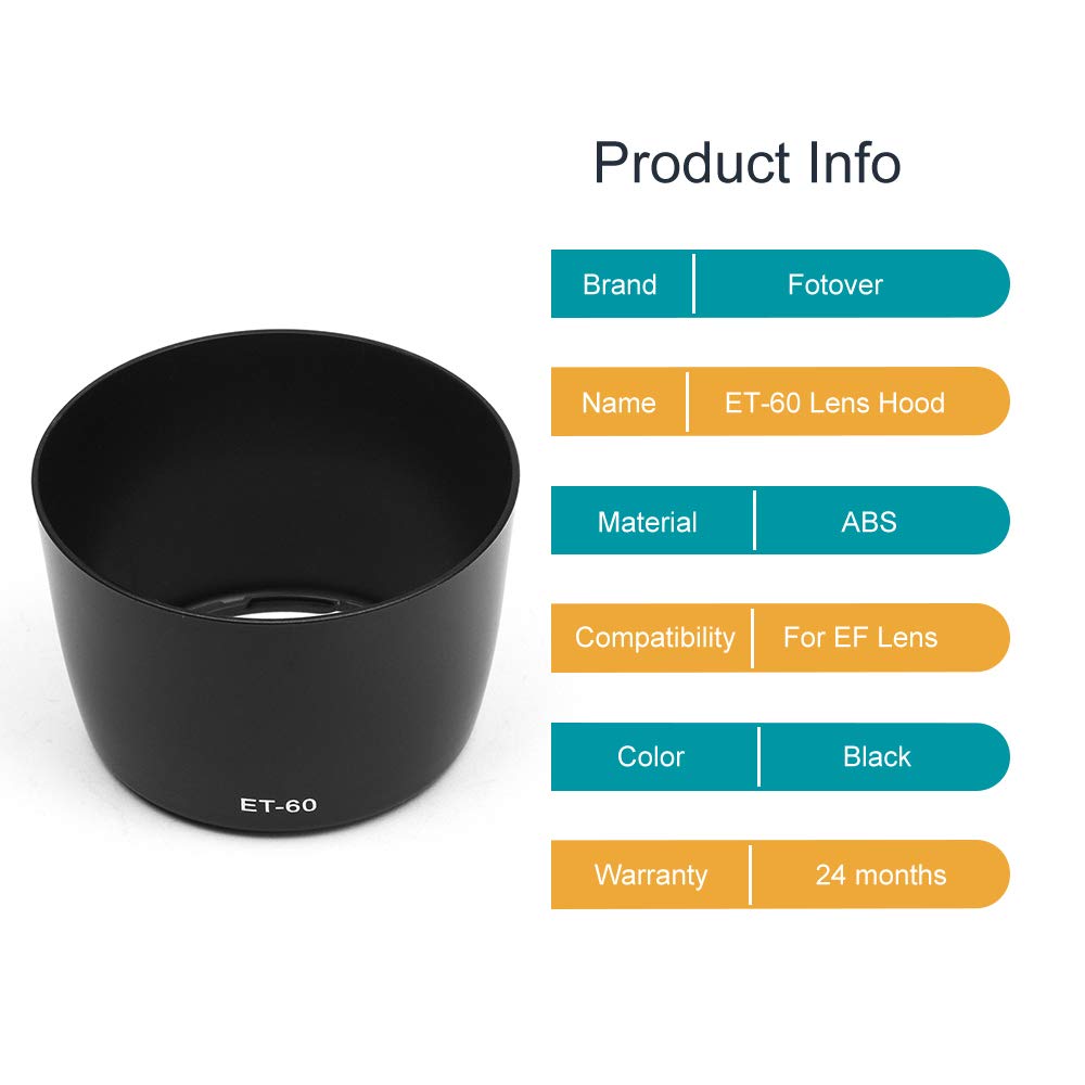 Kaiser Gegenlichtblende Für Canon Objektive - Ersatz Für ET-60 III