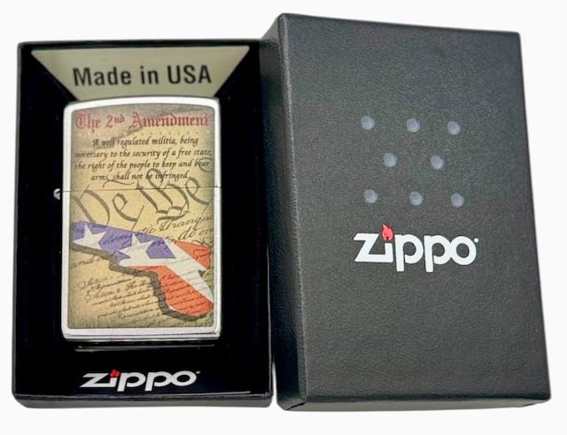 Encendedor clásico windproof Zippo Satin miniatura 3