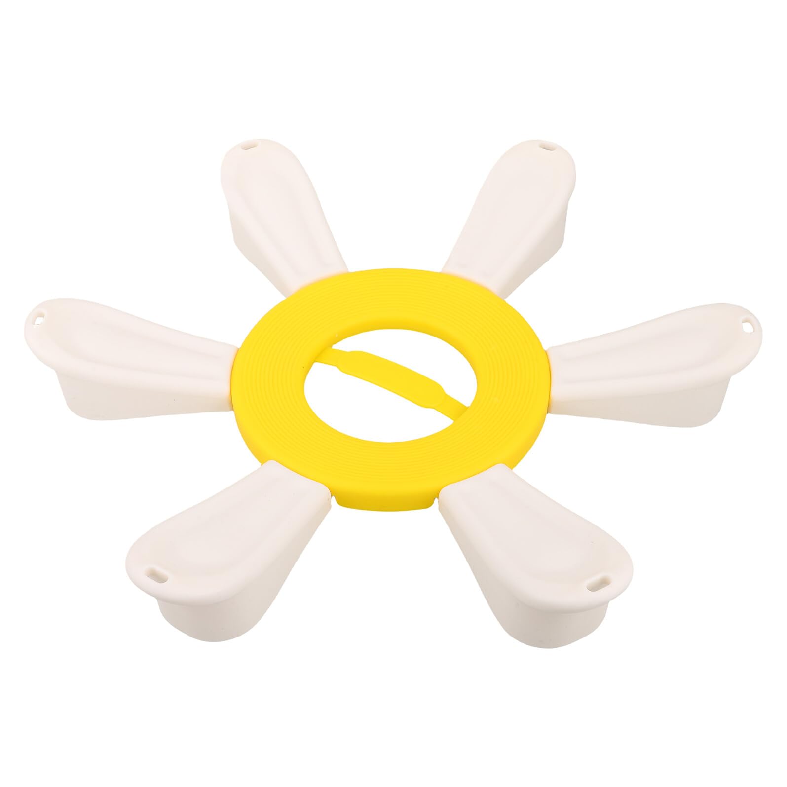 Supporto per Palla da Yoga Stabile in Plastica Robusta, Anello Fisso Antiscivolo Riutilizzabile da 49 Cm, Base Portapalla per Accessori Fitness e Organizzazione Palestra