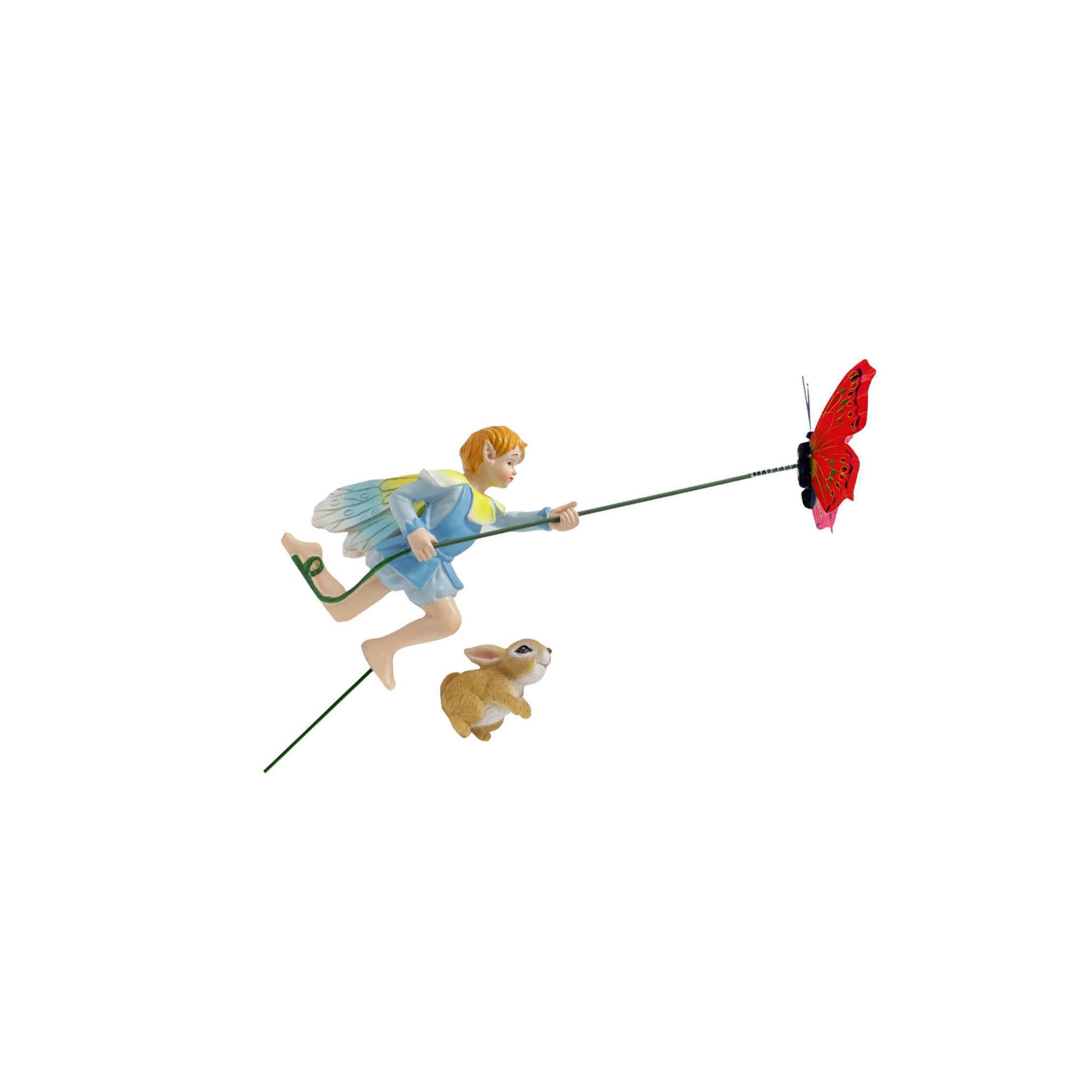 mophrati Charming Flower Fairy Sculpture For Outdoor And Indoor Decor Resin