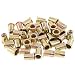 Keadic 100Pcs M8 Metric Zinc Plated Carbon Steel Rivet Nut Flat Head Threaded Insert Nutsert Kit (M8)