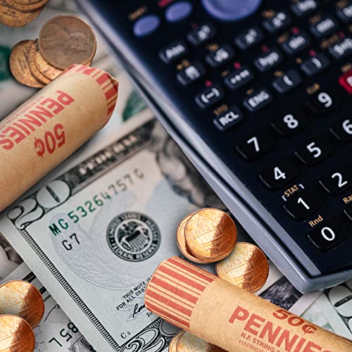 Bazic 5011 Penny Coin Wrappers, 36 Per Pack #TOP6