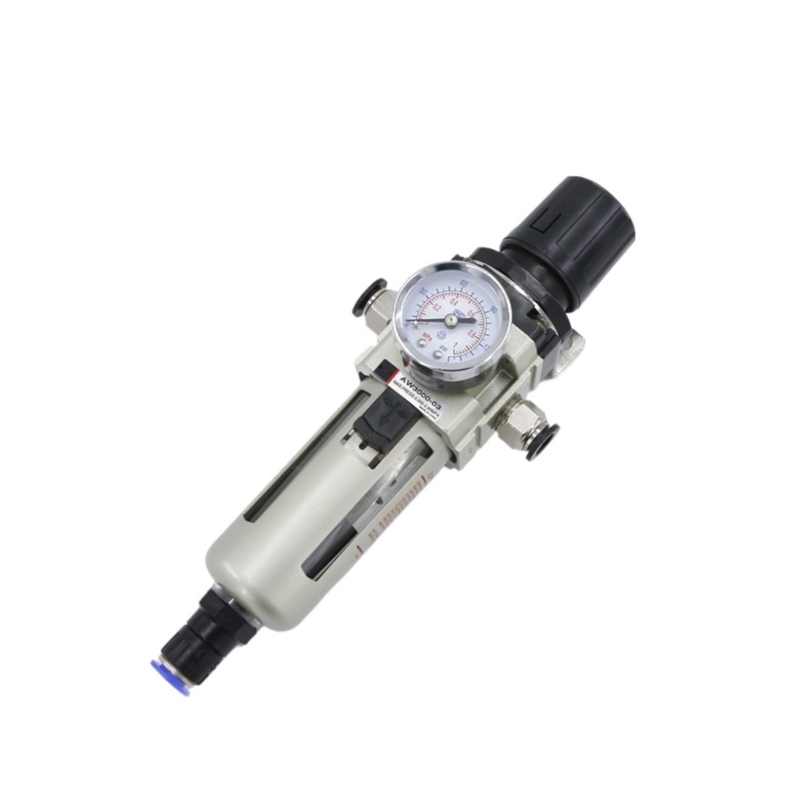 AW4000-04 Odpływ źródła powietrza filtr gazowy reduktor ciśnienia reduktor ciśnienia (uszczelka 12 mm, AW4000-06 Automatic)