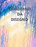 Quaderno da disegno: Carta senza rigi - Copertura normale _8.5×11\