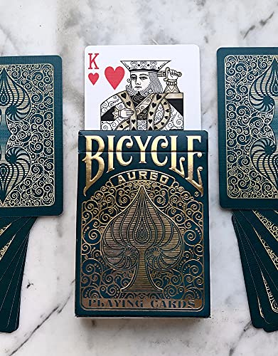 Bicycle Unisex-Erwachsene Aureo Spielkarten, Gold, 1 – Ansicht 6