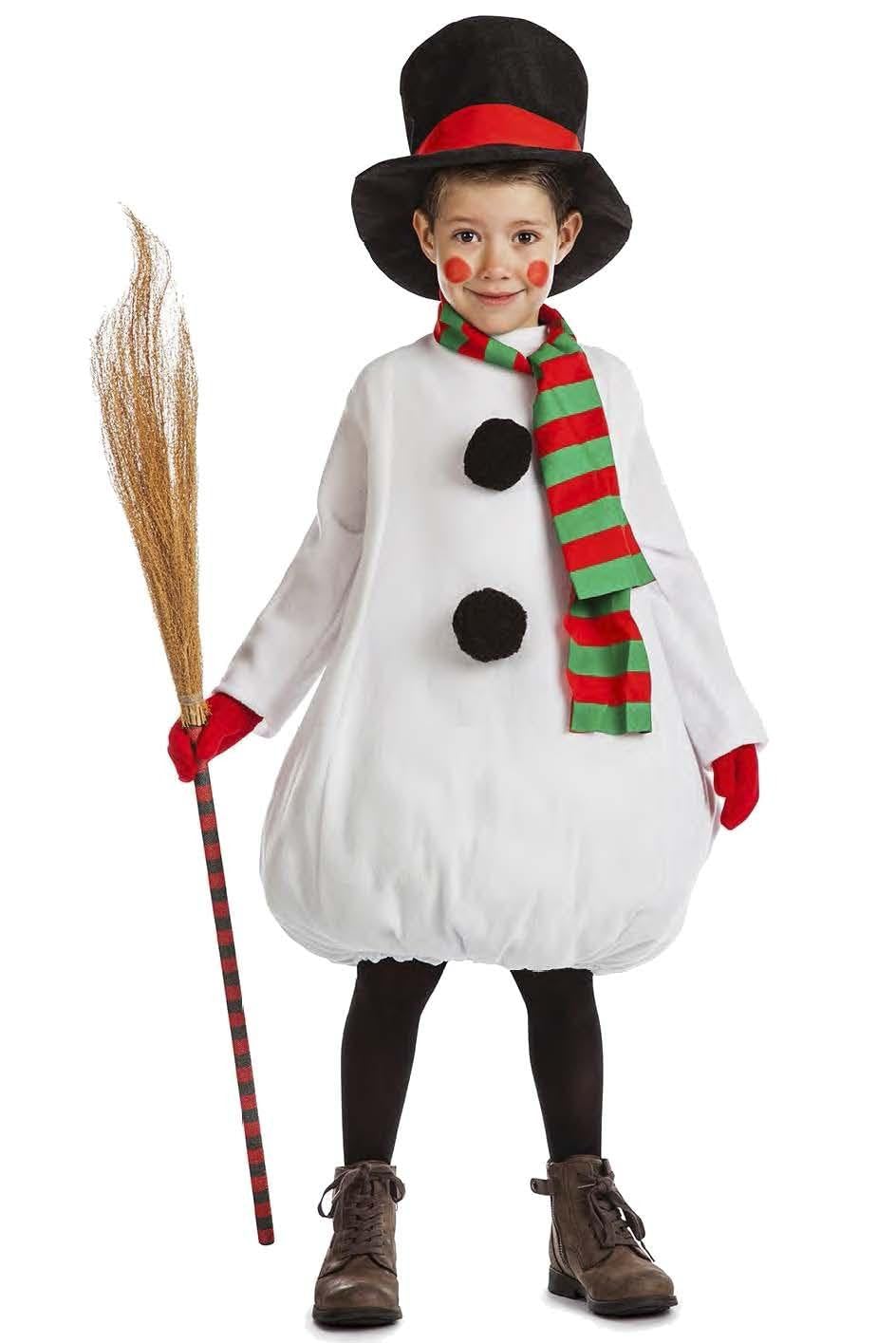 Disfraz De Muñeco De Nieve Olaf Frozen (Poliéster - Talla: 3-4 Años