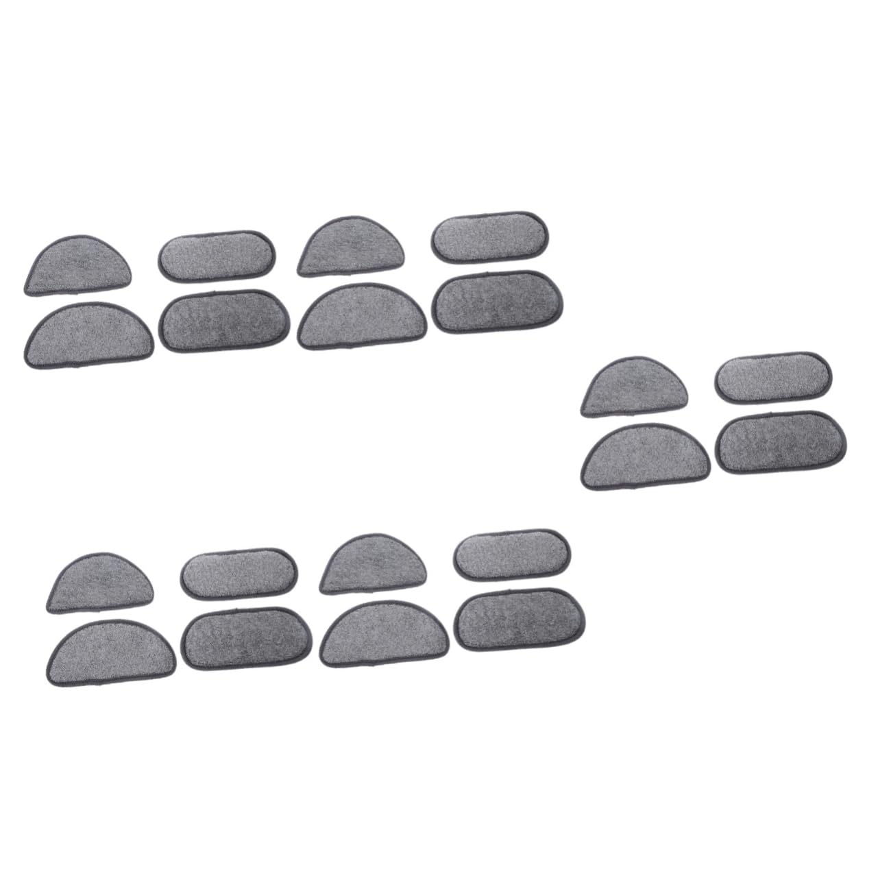DOITOOL 5 Set Tappetino Assorbente Per Frigorifero Pastiglie Presa Congelatore Freezer Tappetino Per L'acqua Del Frigorifero Tappetino Per Distributore D'acqua Del Frigorifero 4 Pezzi*5