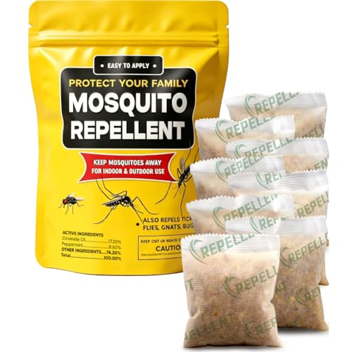 Mosquito Repellent Outdoor Patio,Mosquito Deterrent for Yard,Mosquito Repellent Indoor,Mosquito Repellant for Room,Mosquito Deterrent for Patio,Plant-Based Ingredients-8P