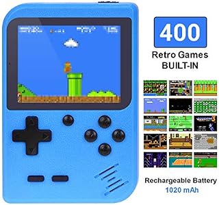 TAPDRA Handheld Game Console, Retro Game Console with 400 Classic Games 3.0 inch