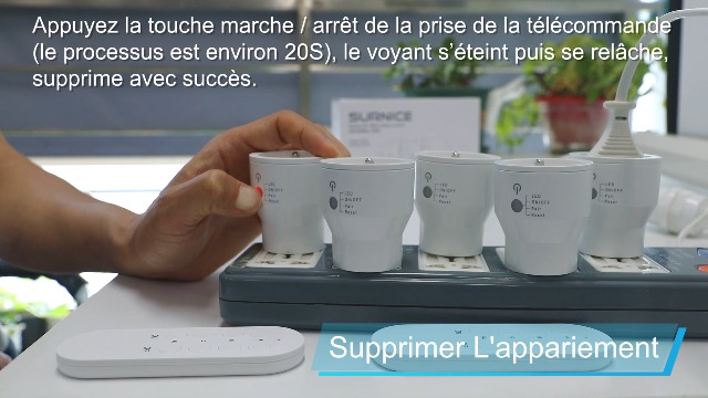 Prise Télécommandée Gmornxen 2300W - 3 Prises + 1 Télécommande | Portée 70m | Programmable