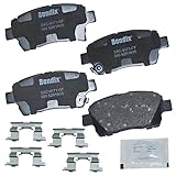 Bendix Priority1 CFC990 Ceramic Front Brake Pads for Scion iQ 2015-2013, xA 2004, xB 2004, Toyota Echo 2005-2003, MR2 Spyder 2006-2002, Prius 2009-2003