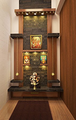 Image of ADA Handicraft Shree Ram Darbar Sita Laxman Hanuman Hindu Religious God Wood Photo Frames for Wall, Pooja Rooms (35 * 25) cm