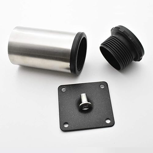 Miniatura 4 de Patas de metal ajustables para muebles, patas de sofá de acero inoxidable, para gabinete de TV, patas de armario, mesa de café, armario de baño,