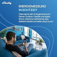 Shelly Outdoor Plug S Gen3, WLAN Smarte Steckdose für den Außenbereich, IP44, Matter-Zertifiziert, 12A, 2500W, Außenbeleuchtung, Leistungsmessung, Außenautomatisierung, Alexa, Google, Apple Homekit – Ansicht 5