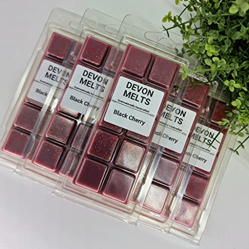 Devon Melts - Black Cherry - Highly Scented 100% Soy Wax Snapbar - Image 5