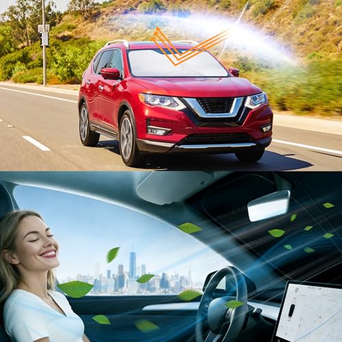 Image of Windshield Sun Shade for 2014-2020 Rogue