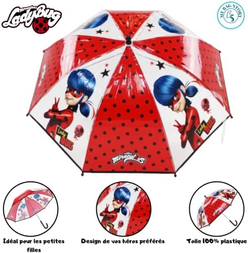 Mybagstory - Parapluie Pour Enfant - Spiderman - Bleu - Maternelle